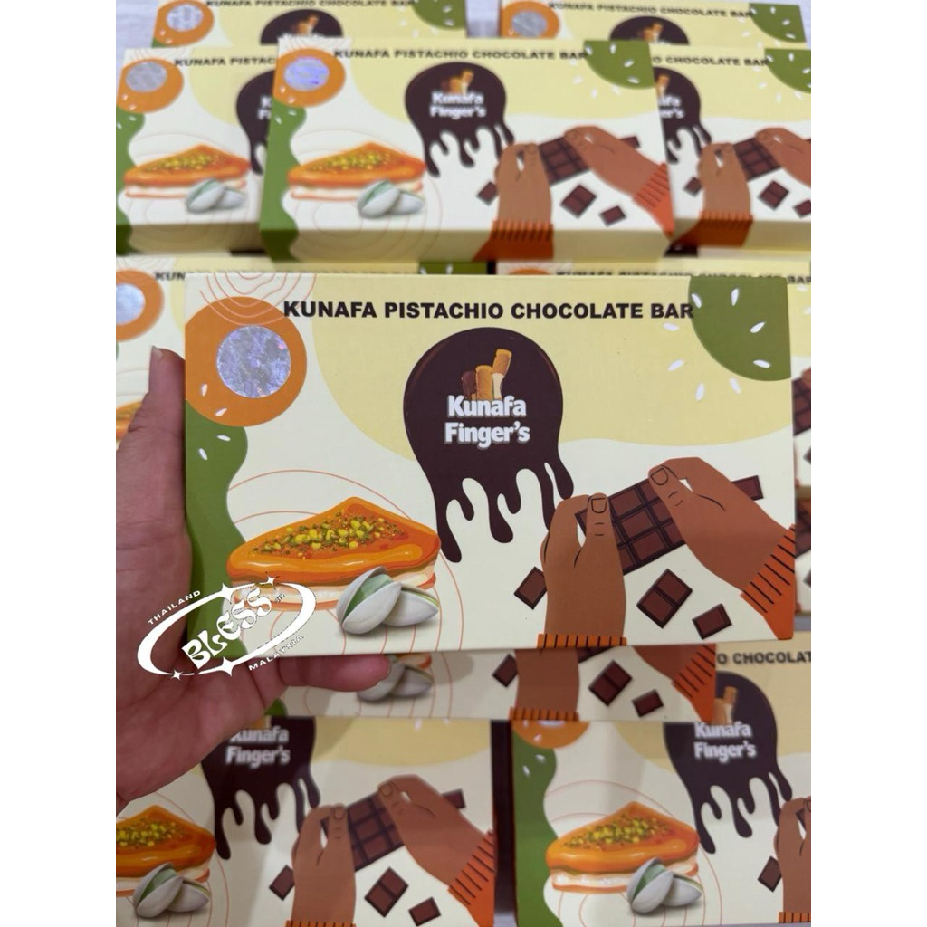 

KUNAFA FINGER’S DUBAI PISTACHIO exp 2026