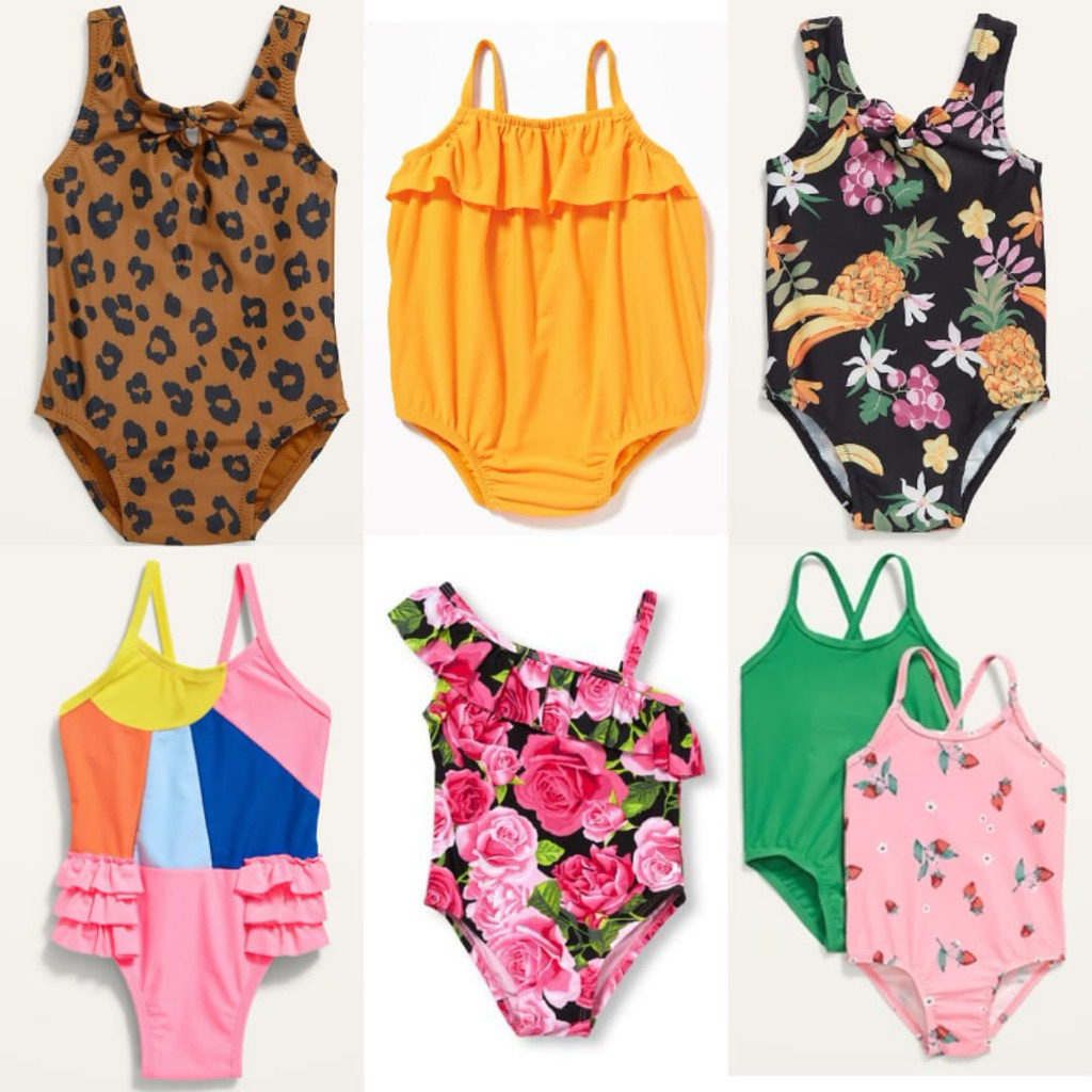 Baju renang bayi perempuan