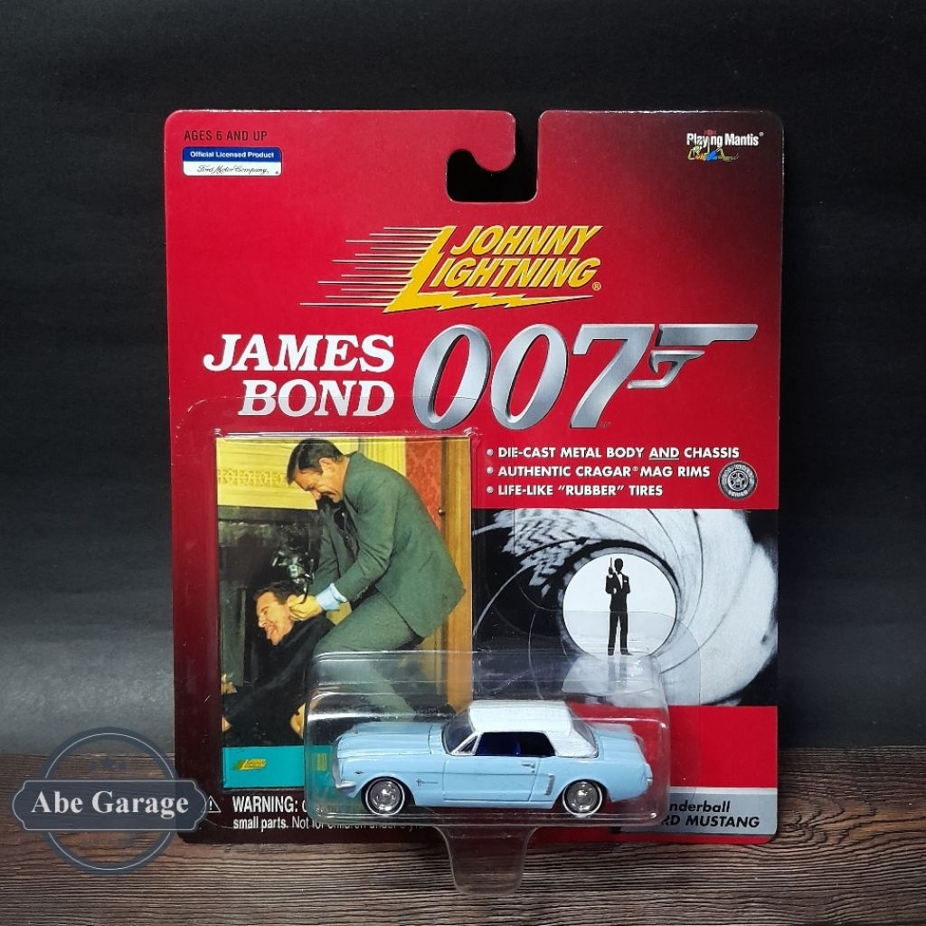 Johnny Lightning James Bond 007 Thunderball Ford Mustang