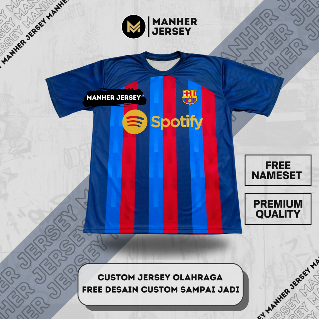 JERSEY BARCELONA 2023 2024 FULL PRINTING