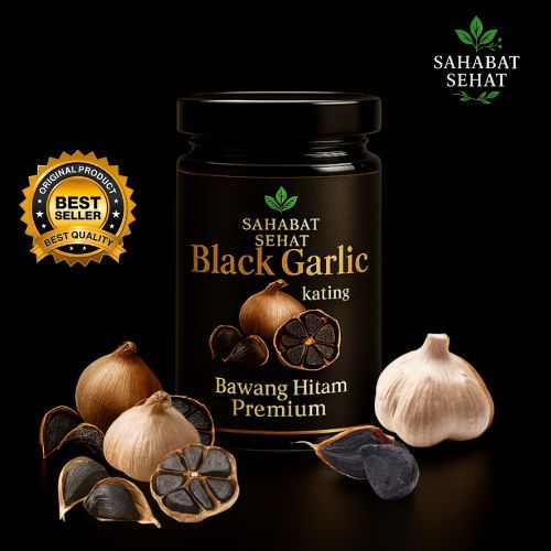 

Black Garlic Premium Original Kating 250gr Bawang Putih Hitam Kating Best Seller Bawang Herbal