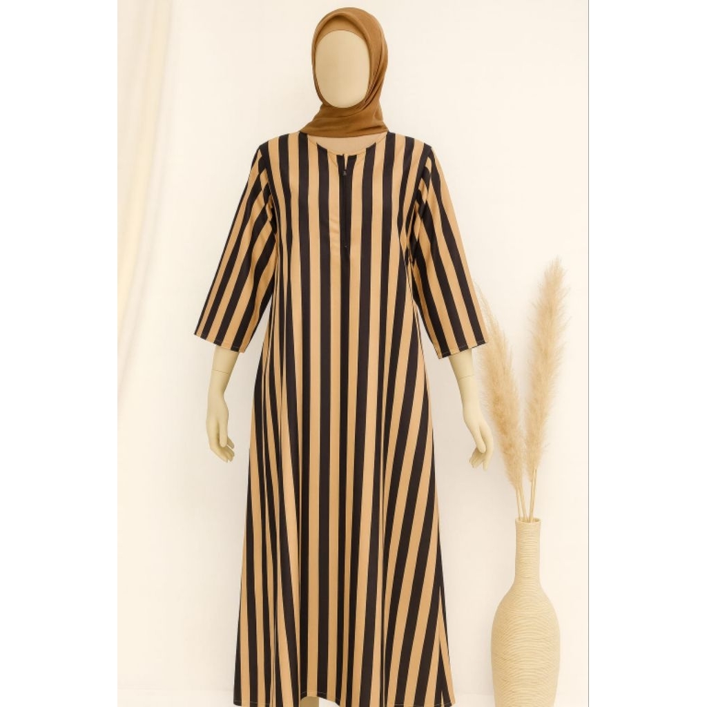 NEW GAMIS MOTIF SALUR VIRAL - DRES SALUR WANITA KEKINIAN - GAMIS BUSUI VIRAL TERKINI 2025