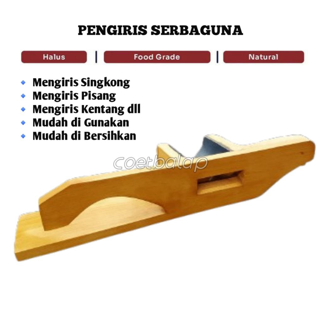 Alat Pembuat Keripik Singkong dan Keripik Pisang Pengiris Serbaguna Kualitas Terbaik Serutan Es Batu