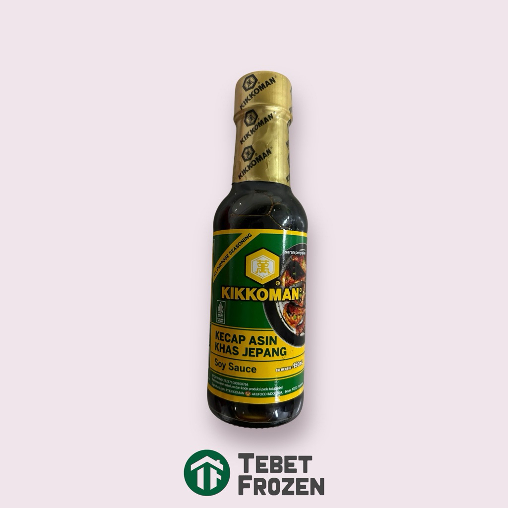 

KIKKOMAN KECAP ASIN JEPANG 150ML - TEBET FROZEN