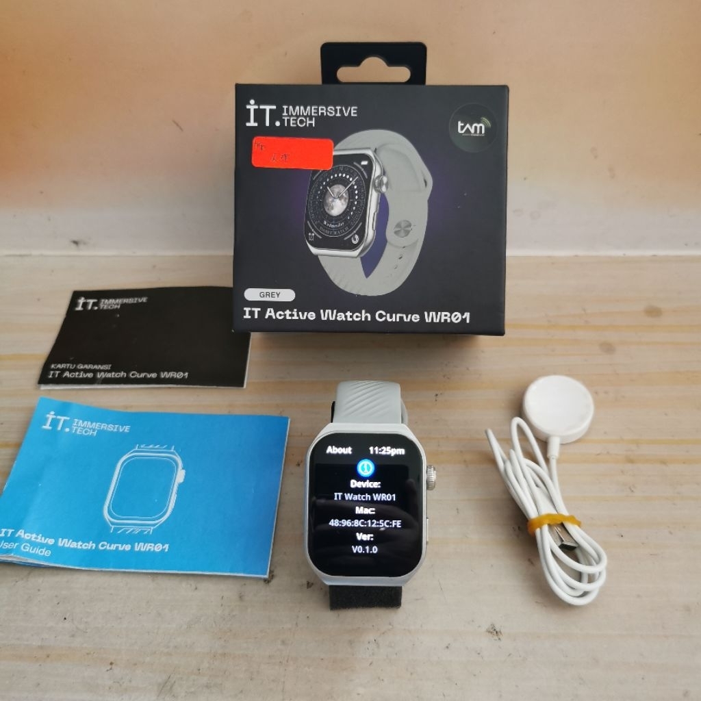 IT Active Watch Curve WR01 Bekas - Garansi Resmi - second