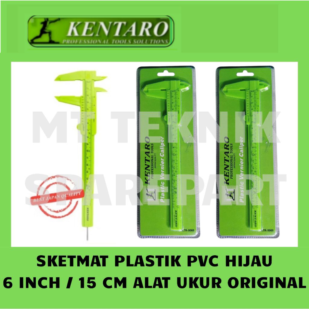 

SKETMAT PLASTIK PVC HIJAU 6" / 15 CM ORIGINAL