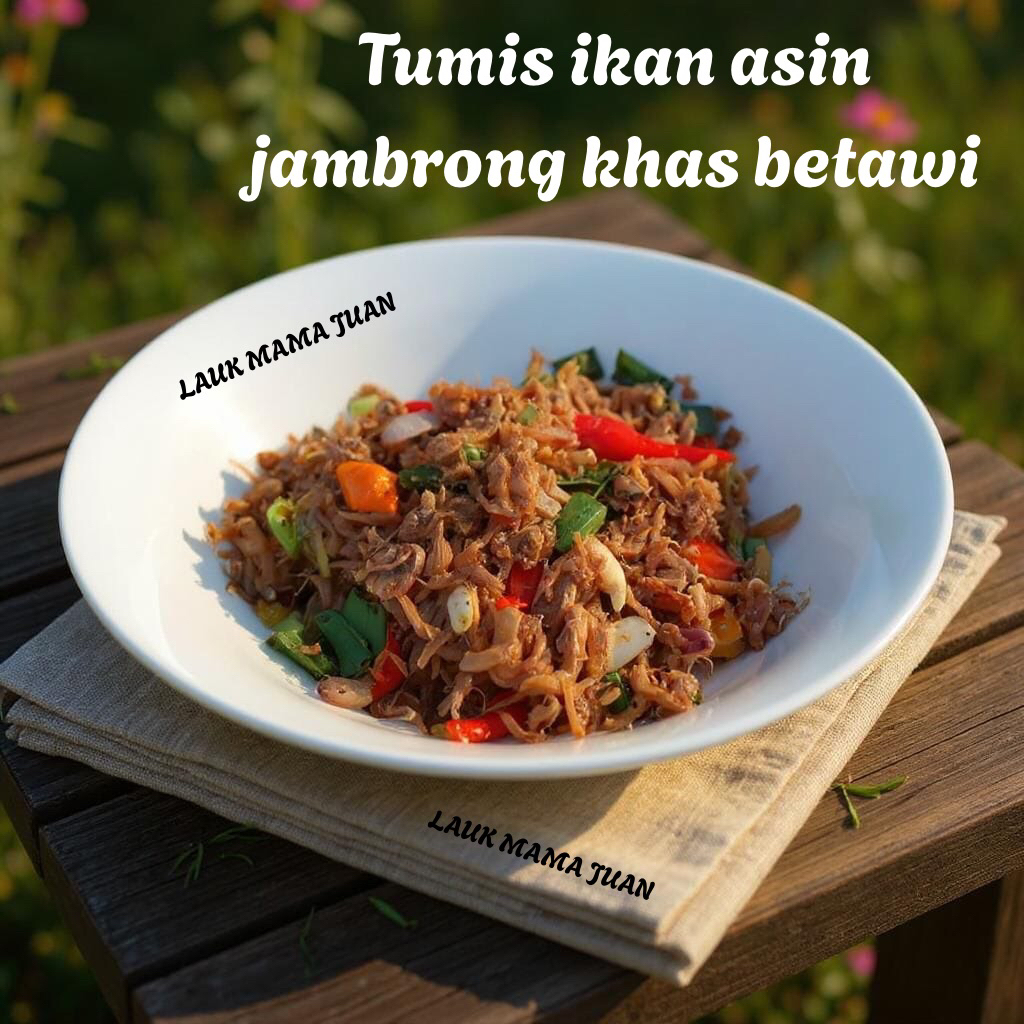 

Tumis Ikan Asin Jambrong Pedas Gurih 100Gr || Ikan jambrong khas betawi