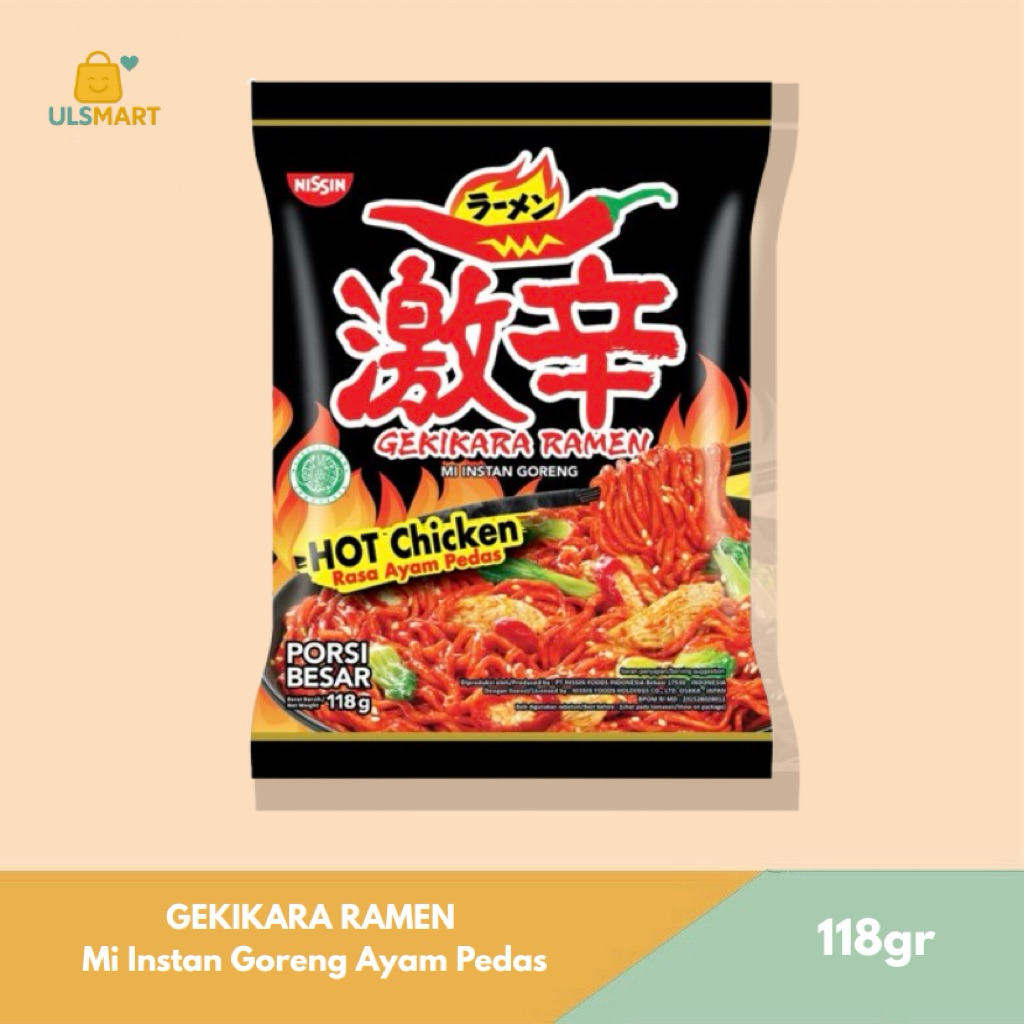 

GEKIKARA RAMEN Mi Instan Goreng Ayam Pedas 118 g