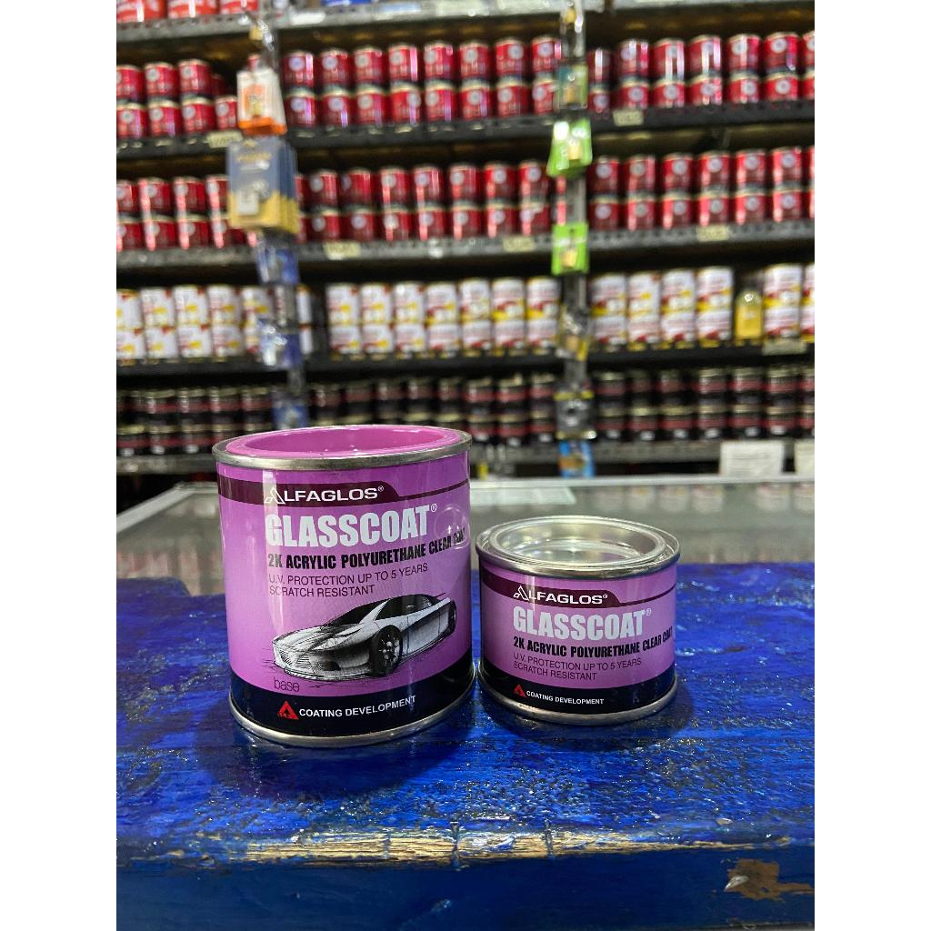 Clear coat Glasscoat by Alfaglos 250gr