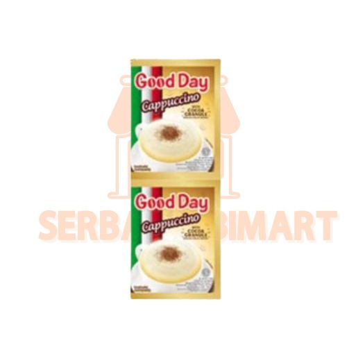 

Good Day Kopi instant Cappucino W/coklat Granul Rtg @25gr