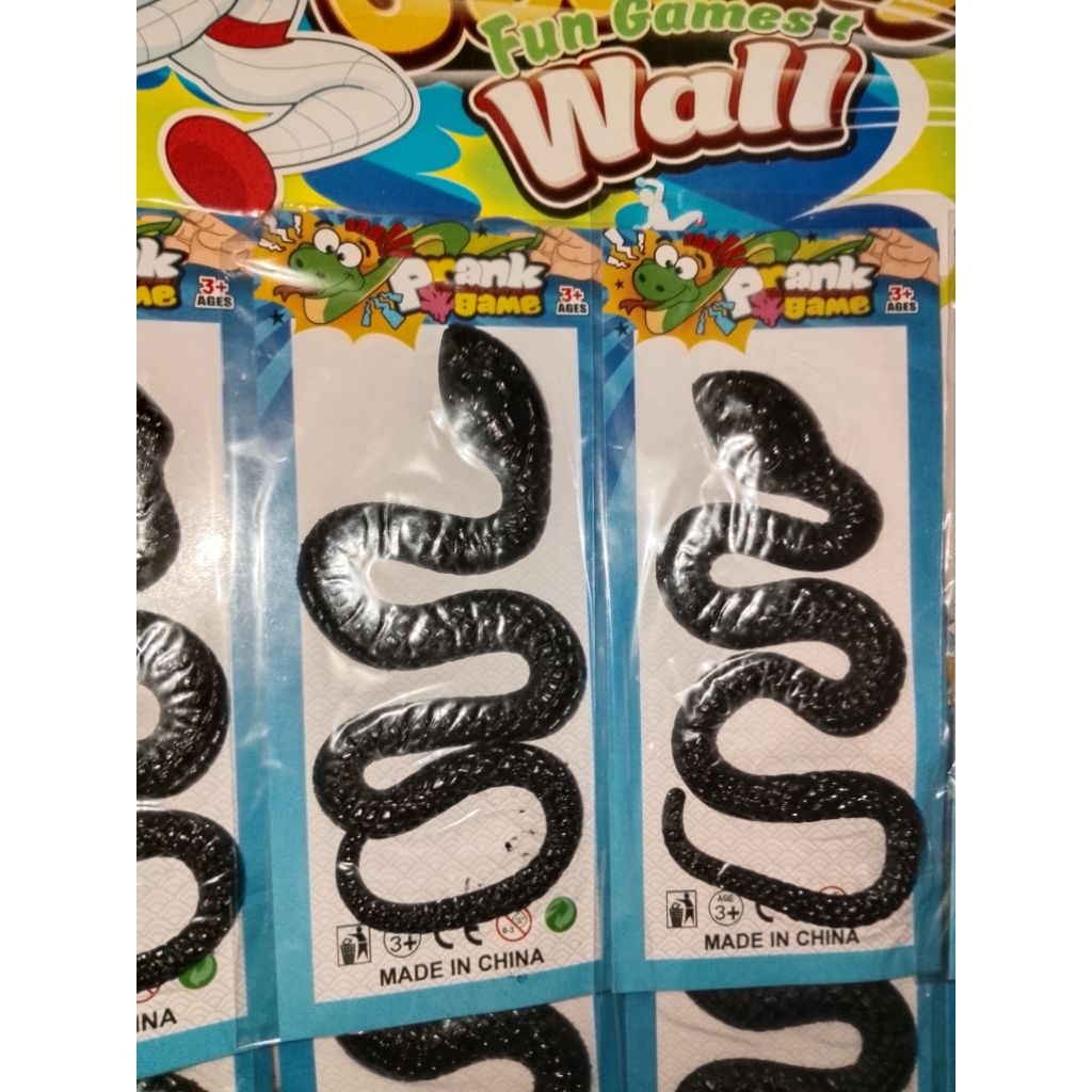 Sticky jelly ular prank/mainan ular karet