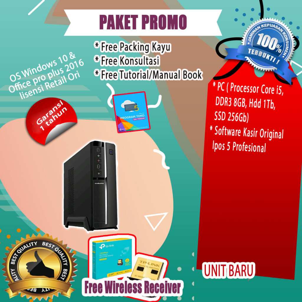 CPU Komputer kasir Core i5