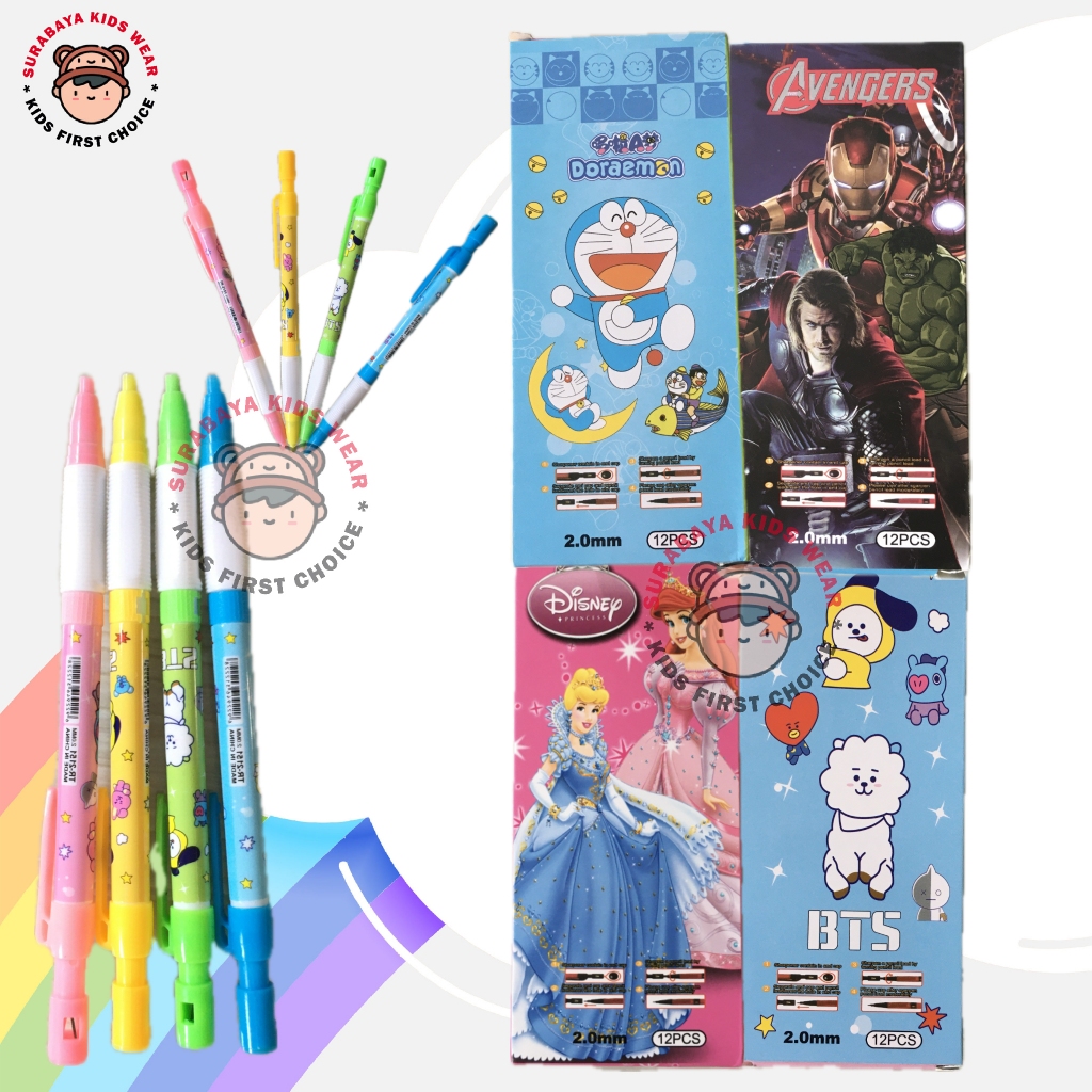 

Pensil Mekanik Isi 2.0mm Motif Kartun Untuk Anak - Anak Satuan