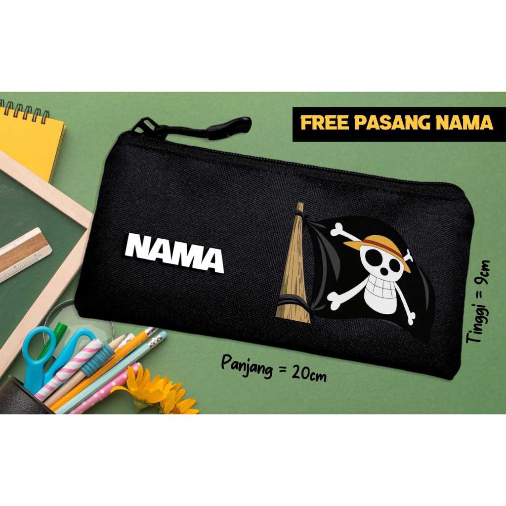 

Free Nama Kotak Pensil Anak Gambar HUT RI ke 80 dan Anime Onepiece Terbaru Viral