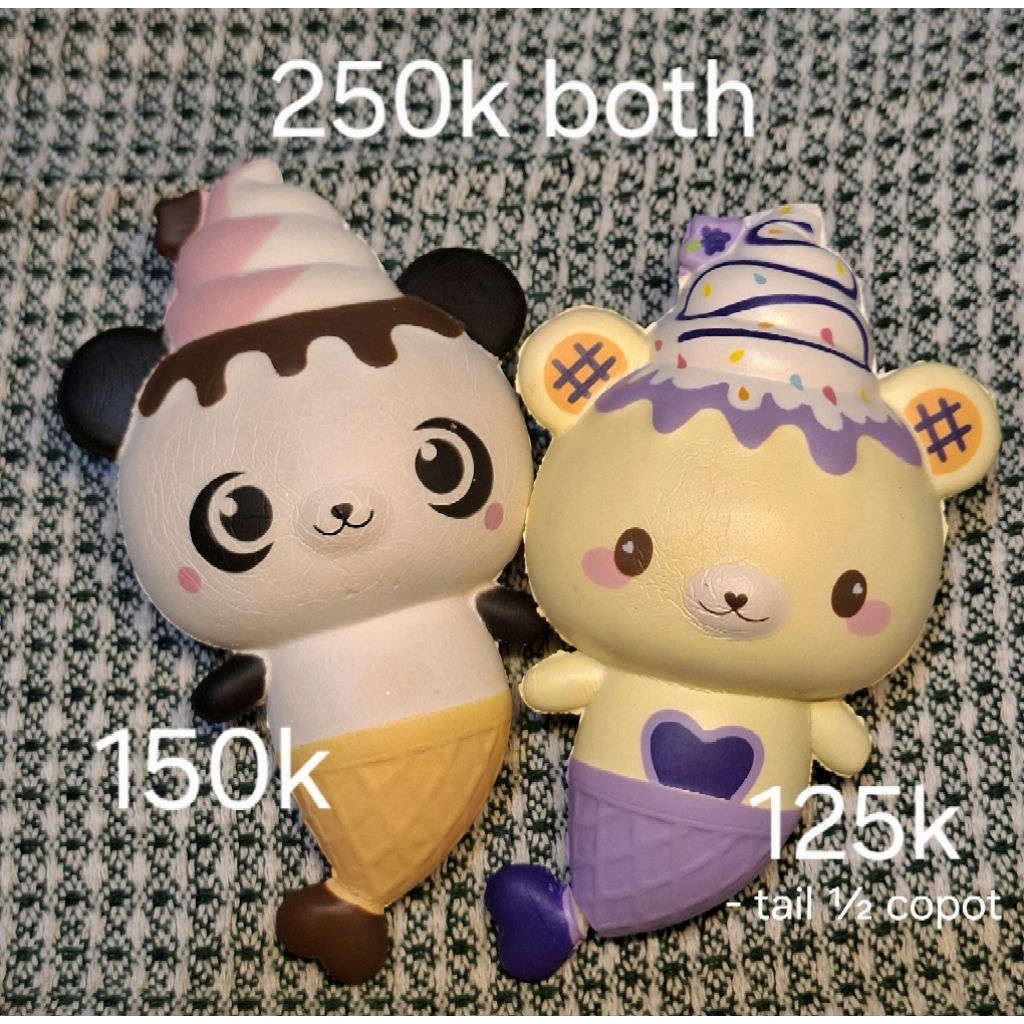 (grape sold) RARE Yummiibear Mermaid Panda Licensed Creamiicandy preloved