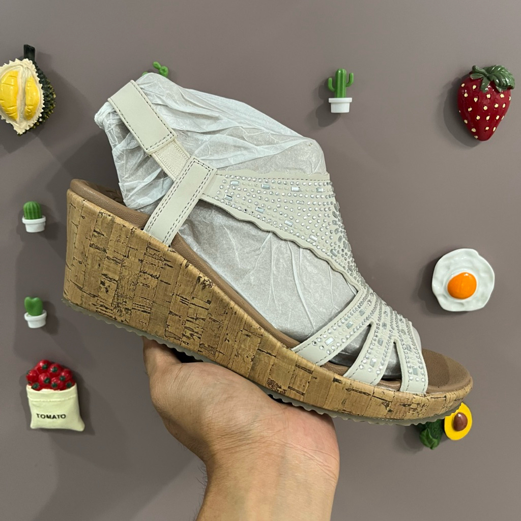 Skechers Beverlee Dazzling Charm 119588/OFWT Original BNIB