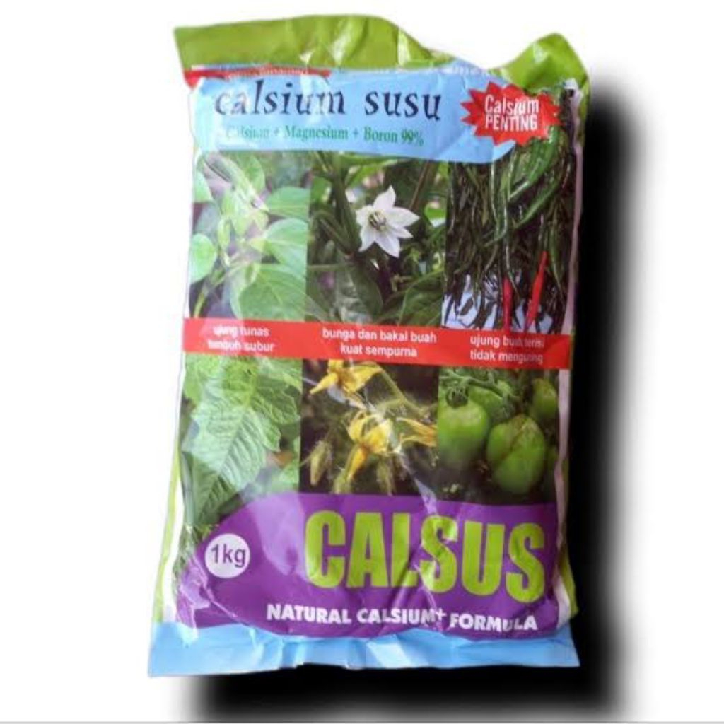 KALSIUM SUSU KEMASAN 1 KG + MAGNESIUM + BORON 99%