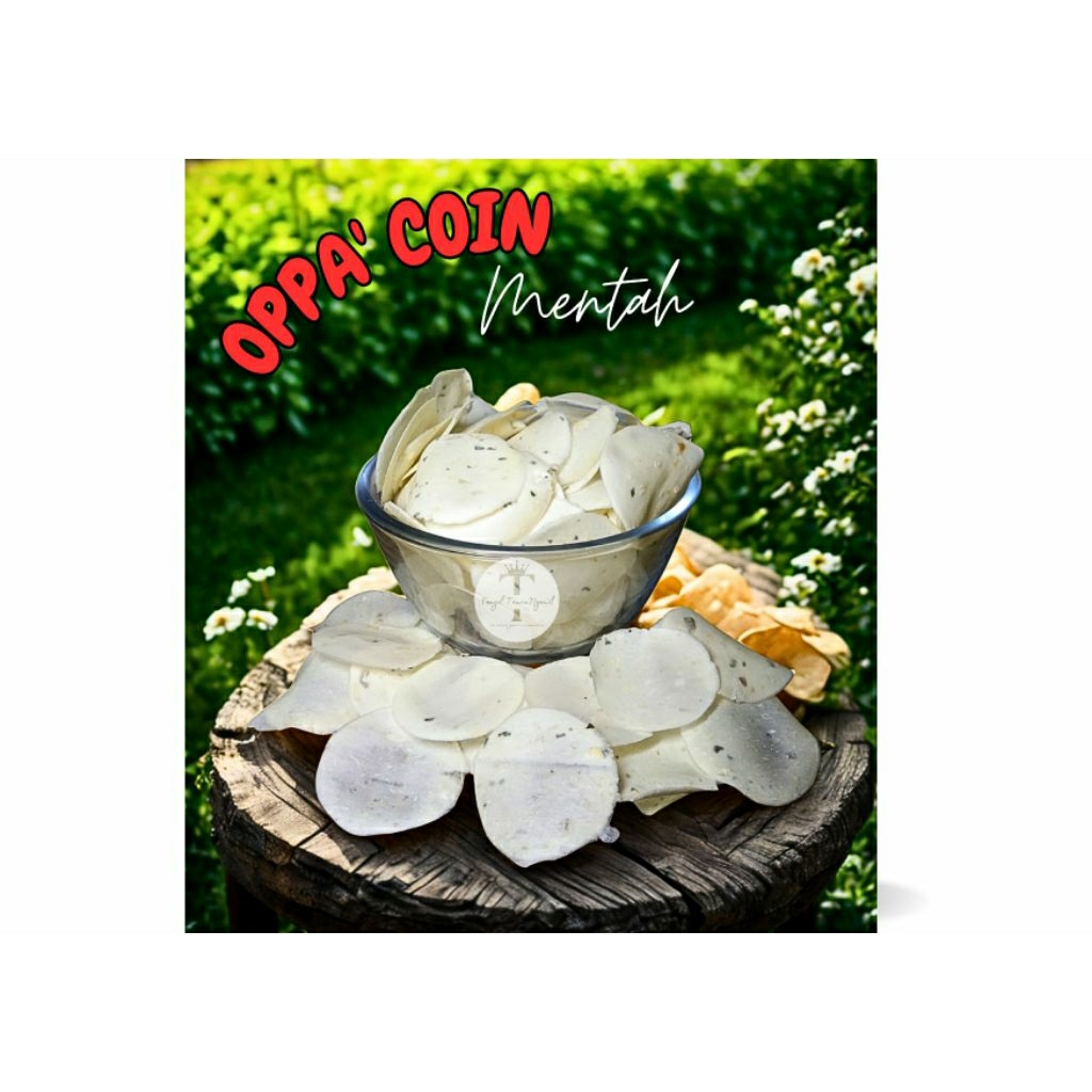 

1 KG MENTAH BANGGI Opak Koin Renyah Khas Wonosobo