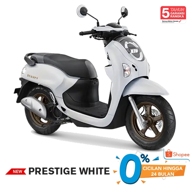 New Honda Scoopy Prestige / Stylish SmartKey CBS ISS Series Sepeda Motor