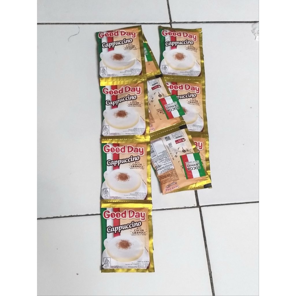 

Good Day Cappucino 25g (10 Sachet)