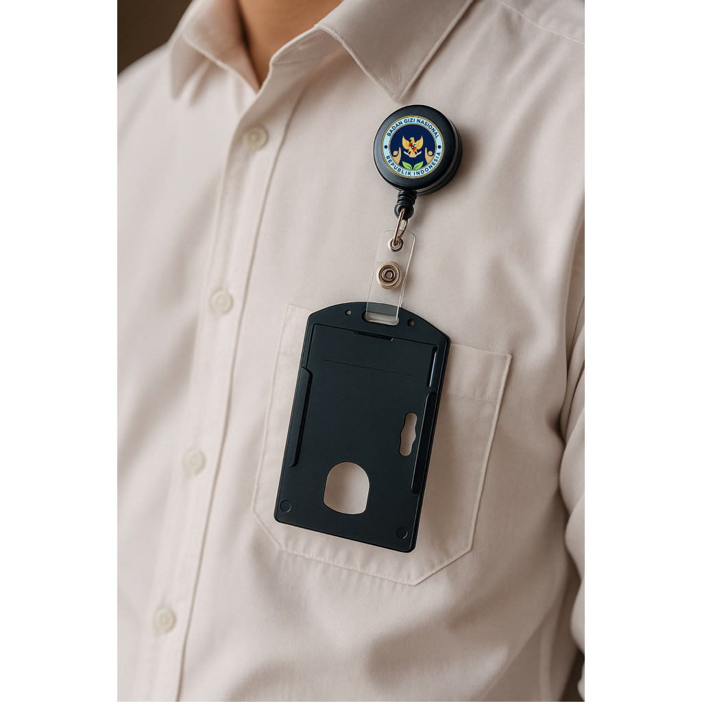 

SET LENGKAP YOYO HOLDER Id Card Logo BADAN GIZI NASIONAL