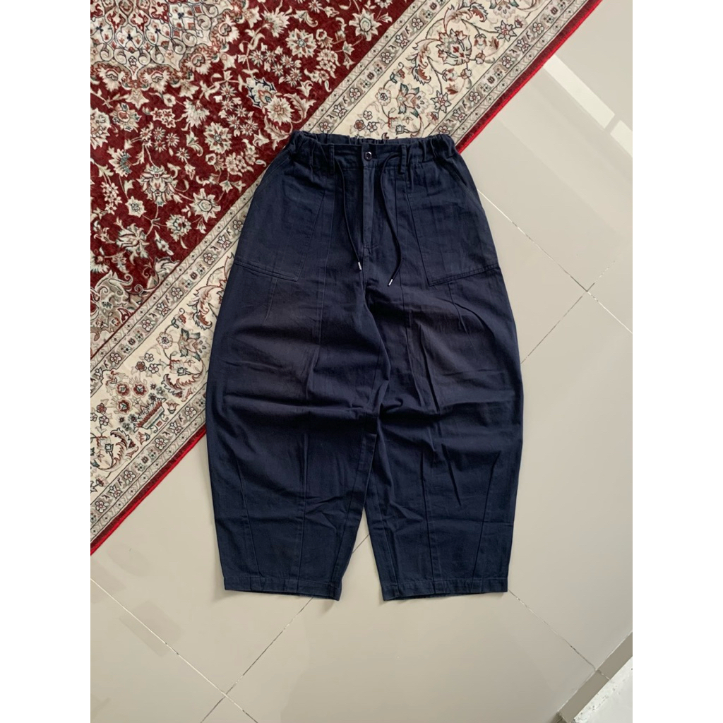 FrizmWorks Twill Wide Balloon Pants
