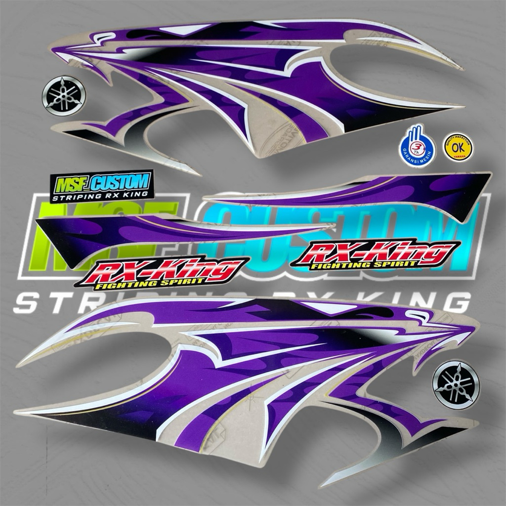 Striping Rx King Transparan || Striping rx King 2006 Transparan