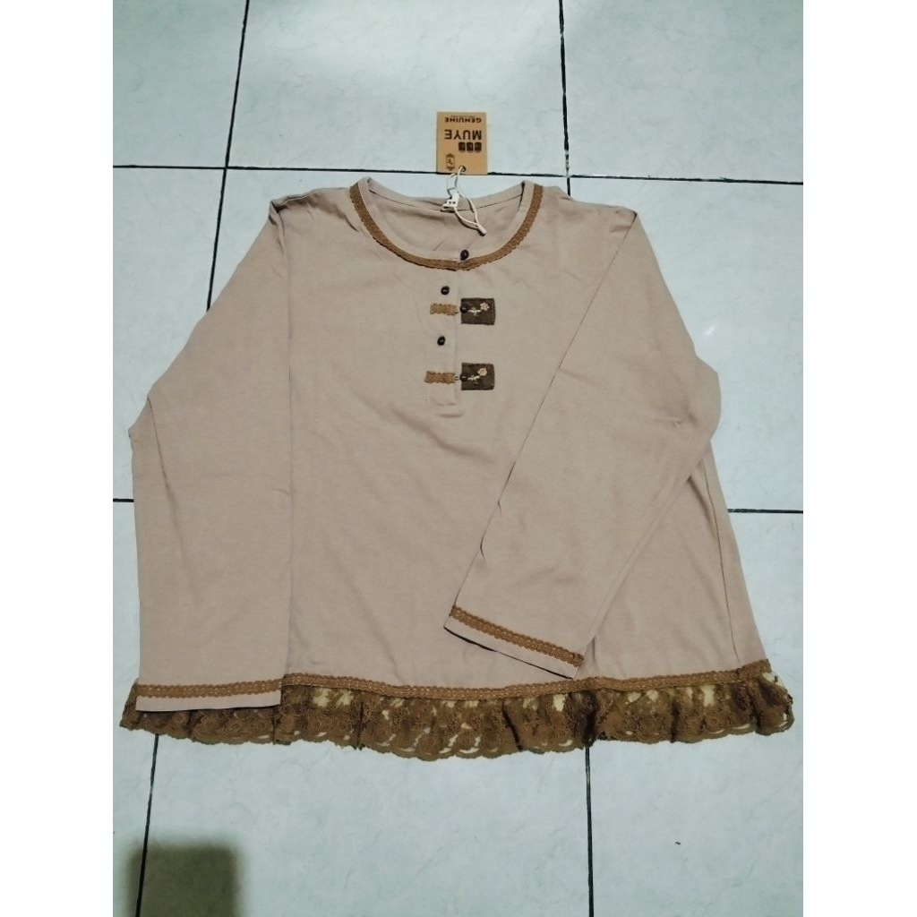 New blouse kaos Muye harajuku bkk