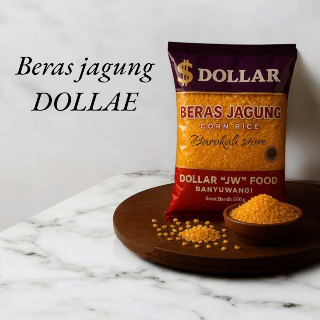 

Terlaris 1kg Beras Jagung DOLLAR Premium (Bisa COD)