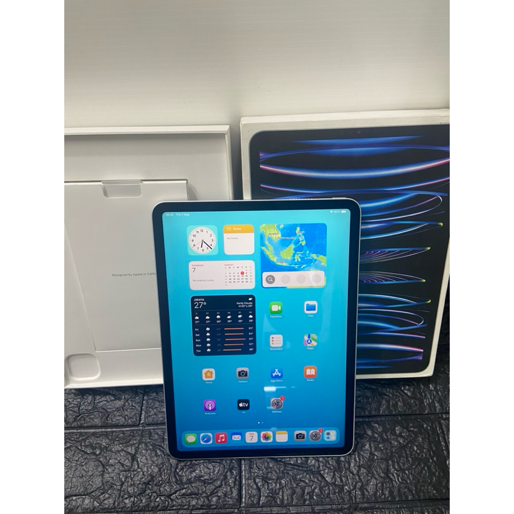 iPad Pro M2 11 inchi 128GB ex inter Second Original Fullset
