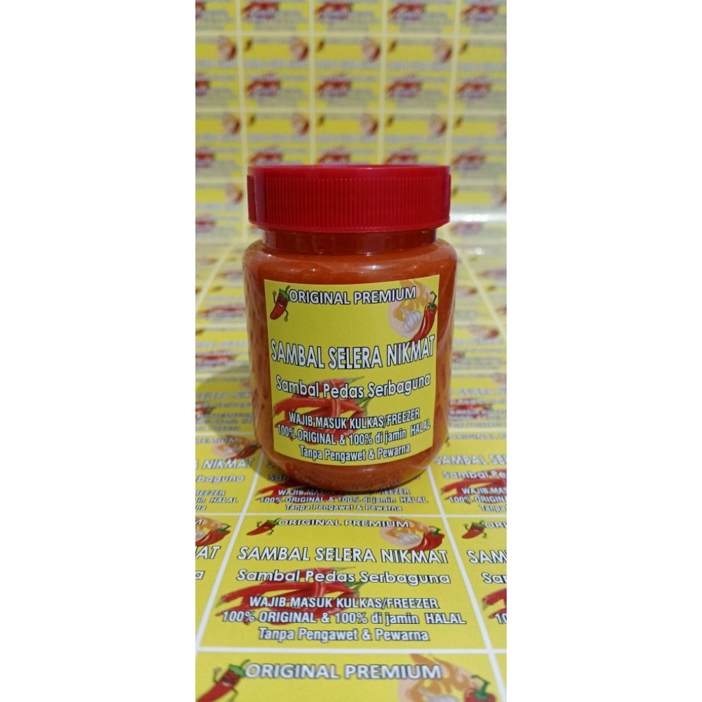 

Sambal Bawang Homemade Selera Nikmat Original Premium 180gr
