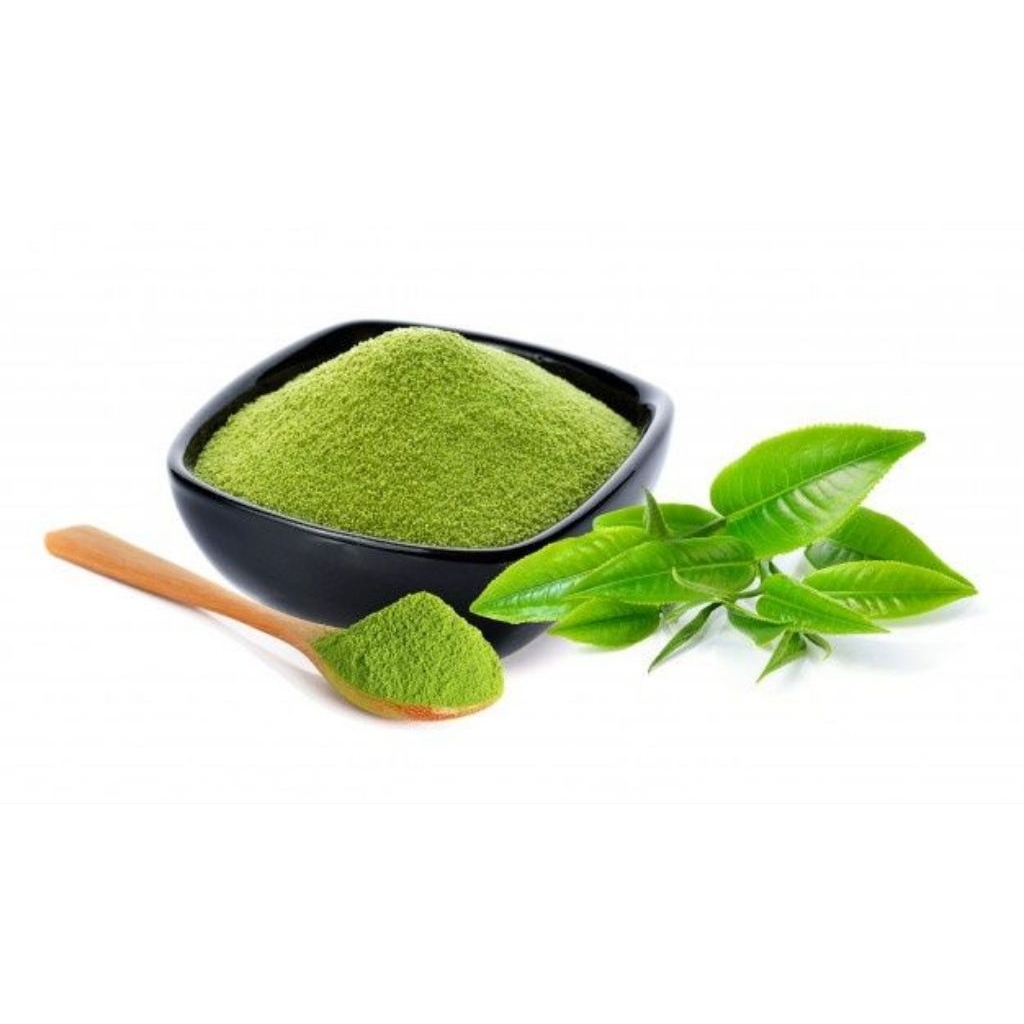 

teh hijau bubuk powder green tea berat 1 kg