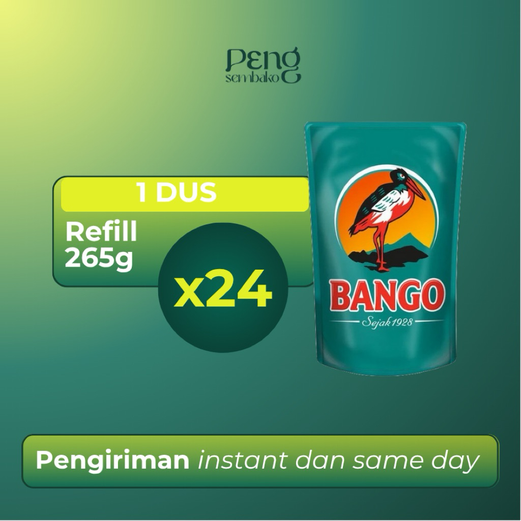 

BANGO Tanggung Kecap Manis Dus (265g x 24pcs)