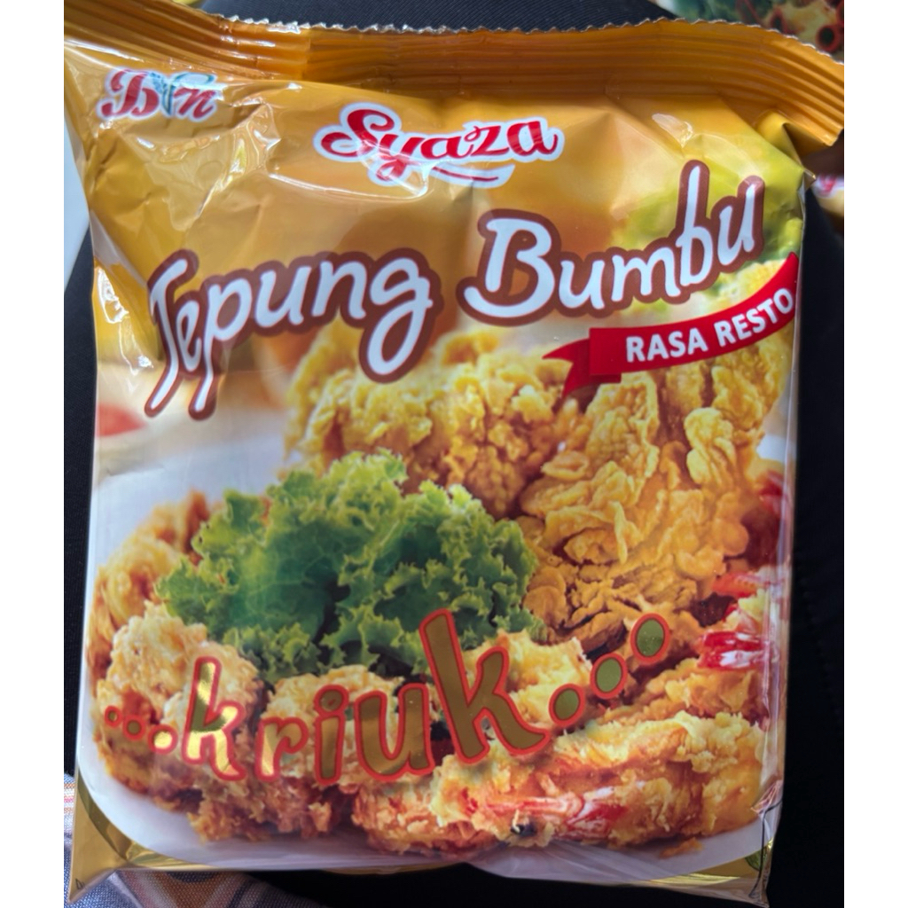 

TEPUNG KRIUK SYAHZA & TEPUNG MAIZENA PASTI SUKA