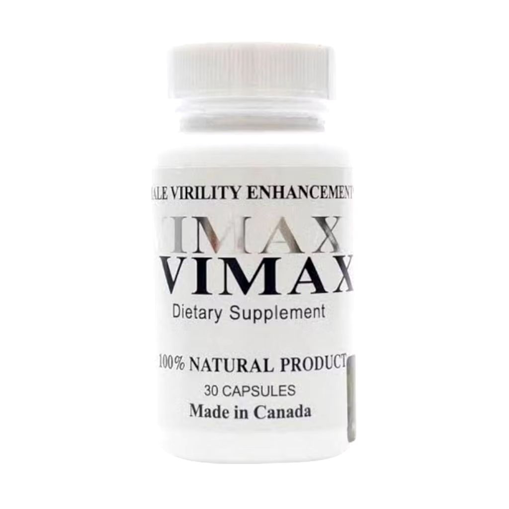 (PROMO) Vimax Import Canada 100% Original Asli Isi 30 Kapsul Herbal 100% Original