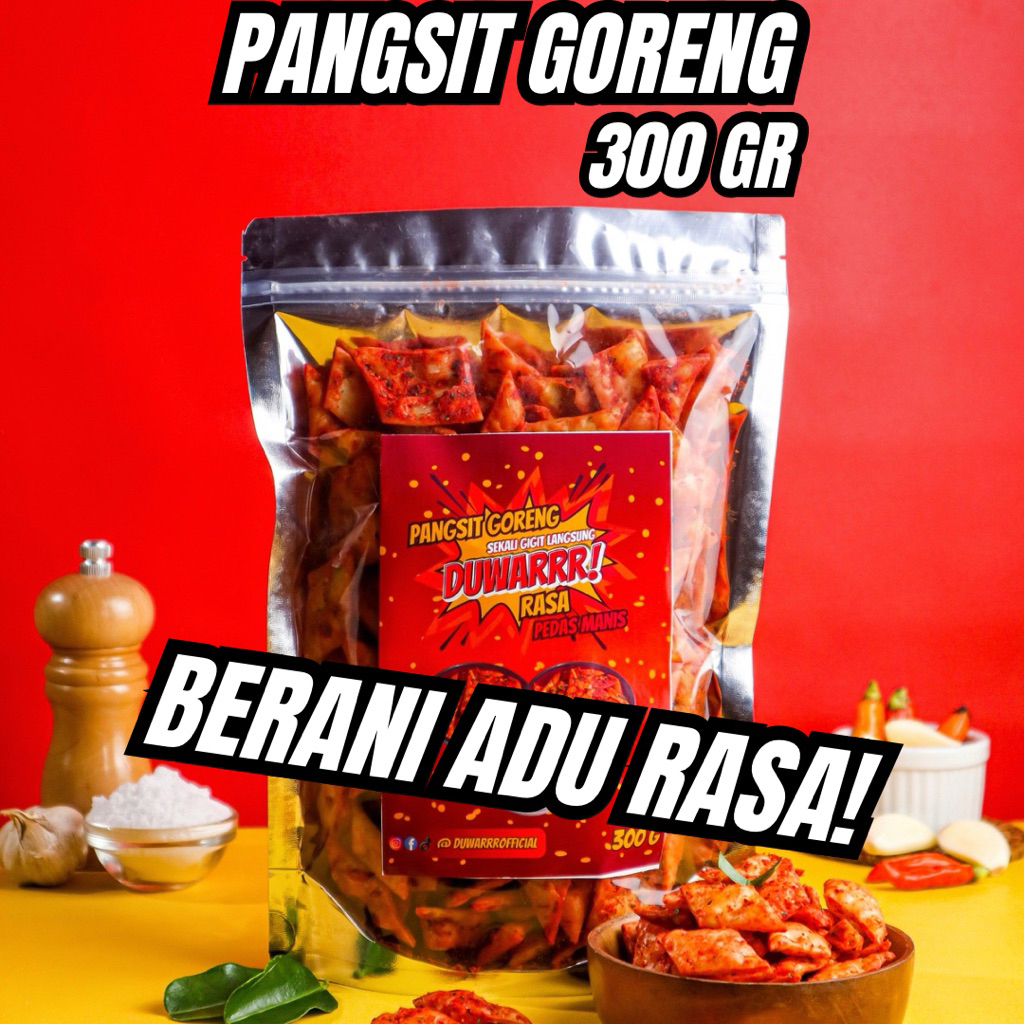 

DUWARRR! Pangsit Goreng 300gr – Sekali Gigit Langsung Duwarrr