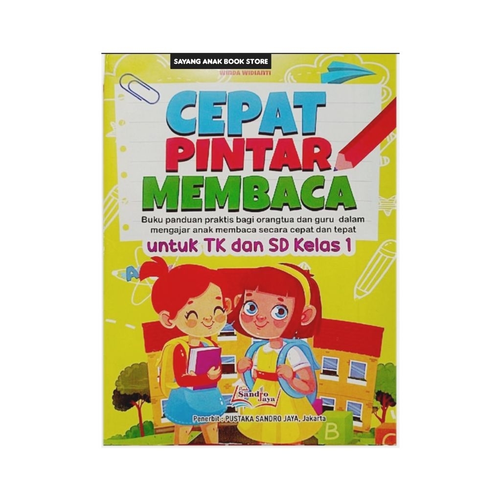 Buku Cepat Pintar Membaca 48 Halaman Untuk Tk Dan Sd Kelas 1
