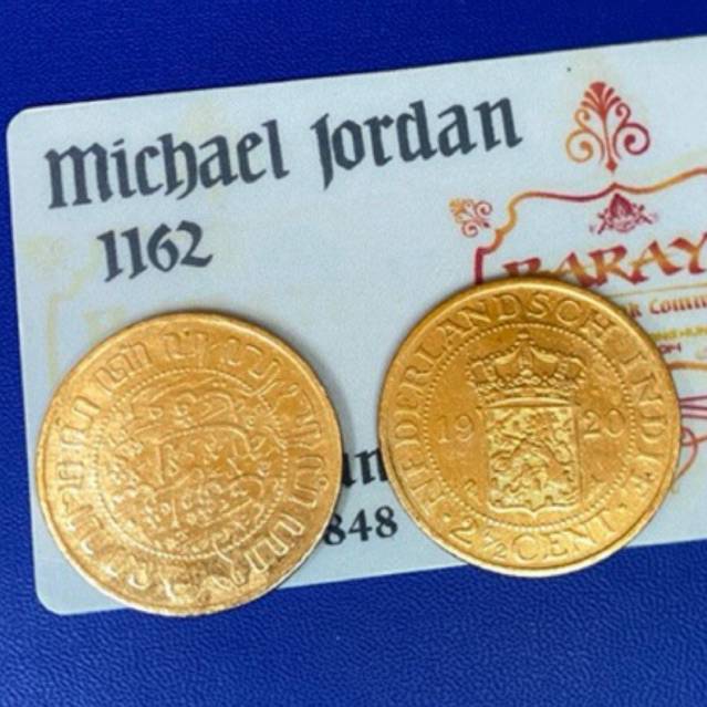 2,5 cent benggol tahun 1920 asli