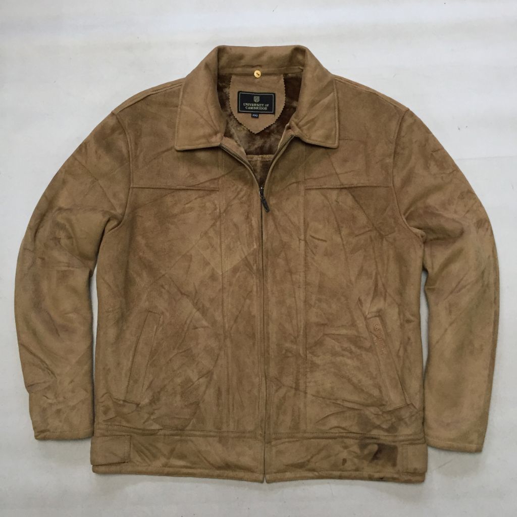 UNIVERSITY OF CAMBRIDGE SUEDE JACKET