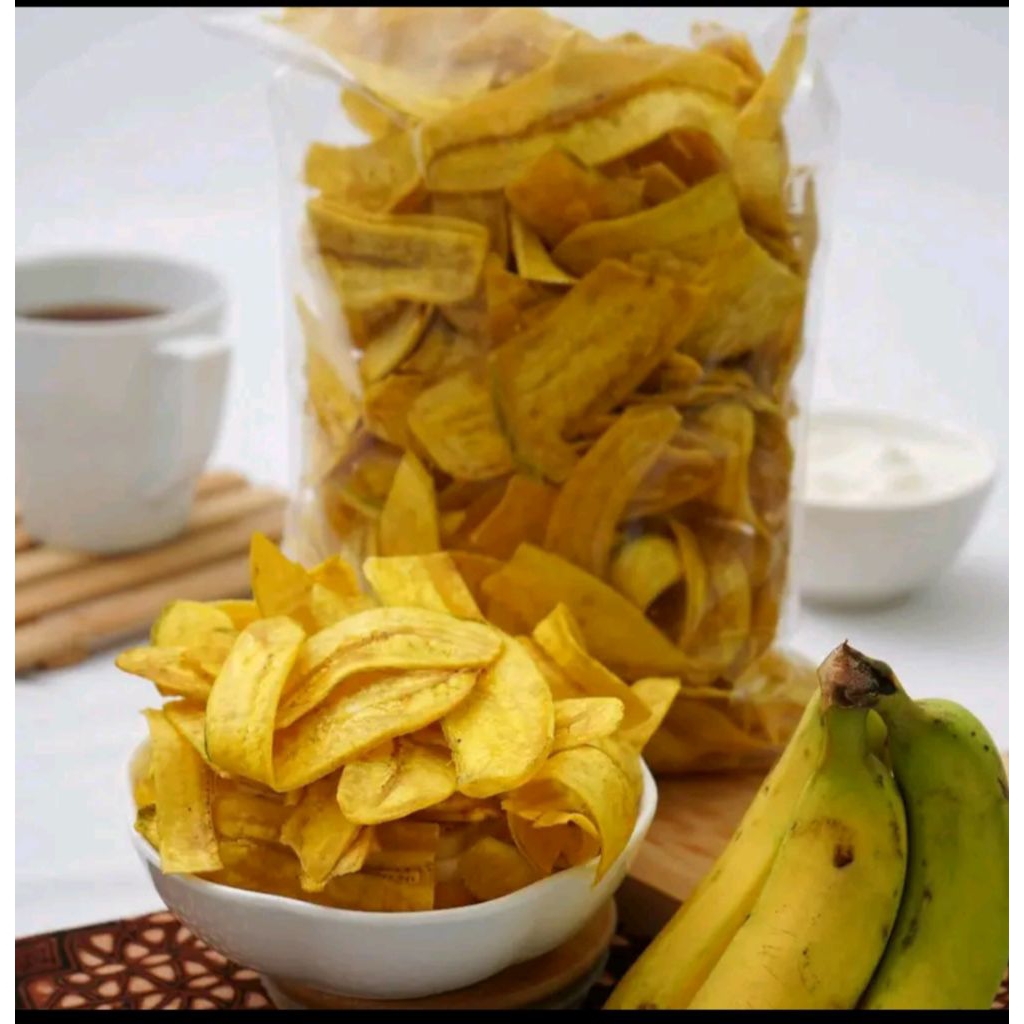 

kripik pisang krispi asin gurih 250-500gram