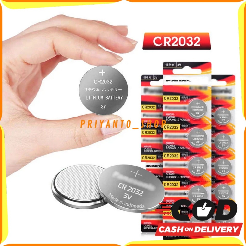 Baterai Batre Remot Motor Keyless YAMAHA Aerox NMAX X-MAX FAZZIO FILANO LEXI CR2032 Ori Batu Batre