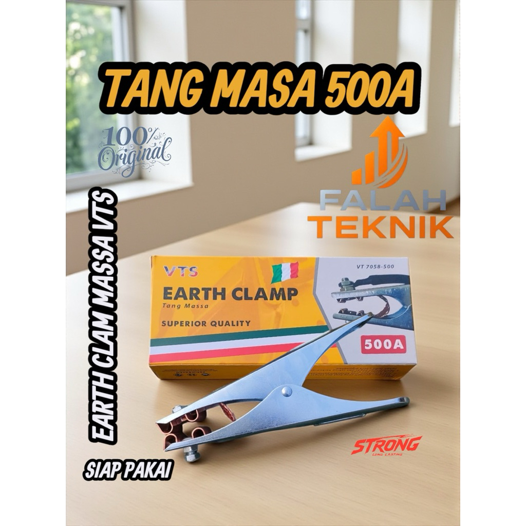 Promo Tang Masa Las Listrik Tahan Lama Tang Las Massa Earth Clamp Stang Tang Las Klem Masa 500A Tang