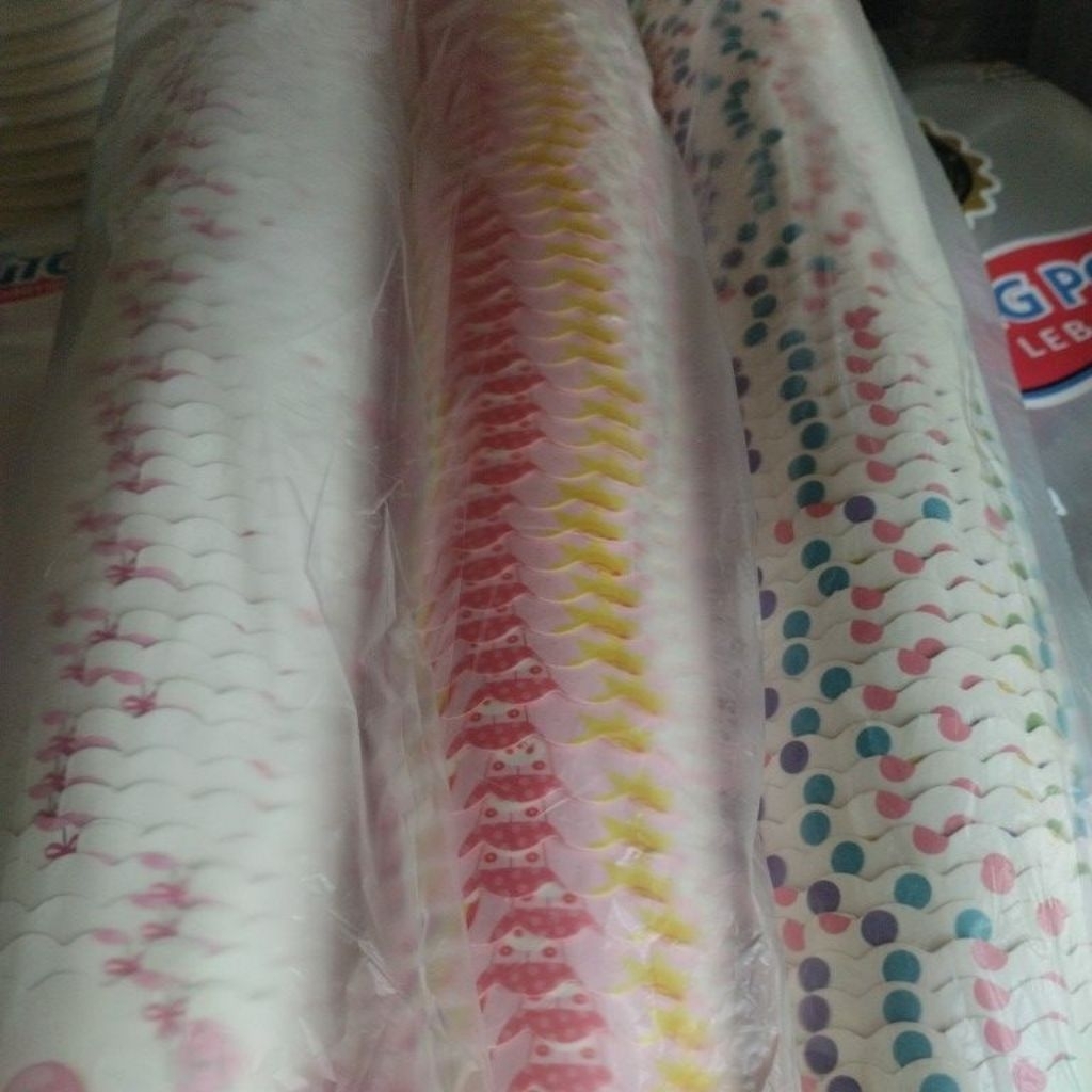 Cup Muffin Kecil Motif Lucu (50) d.5