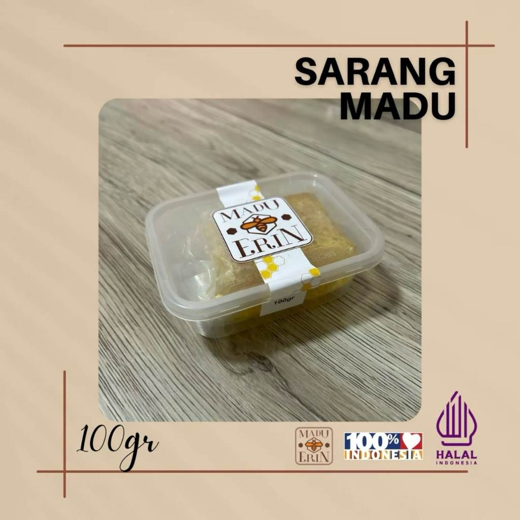 

Sarang Madu 100gr Organik