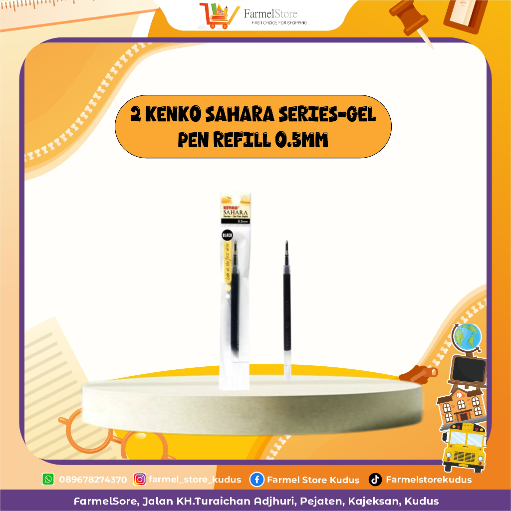 

Kenko Sahara Series-Gel Pen Refill O.5mm