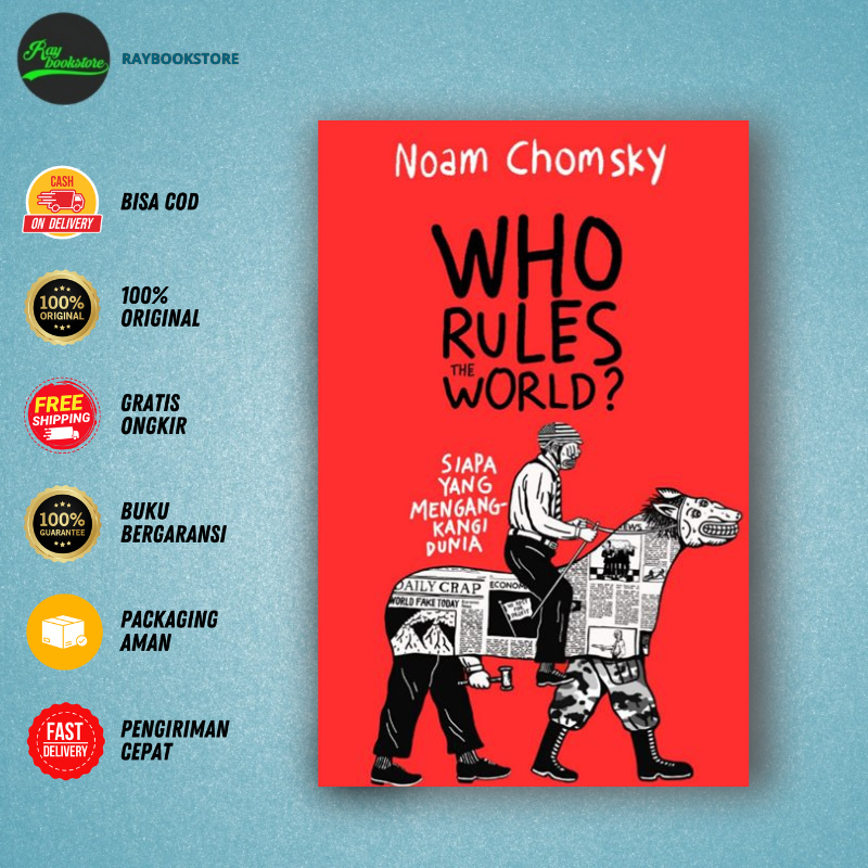 Buku Who Rules The World? & Who Rules The World (Republish 2025)  - Noam Chomsky - Mizan