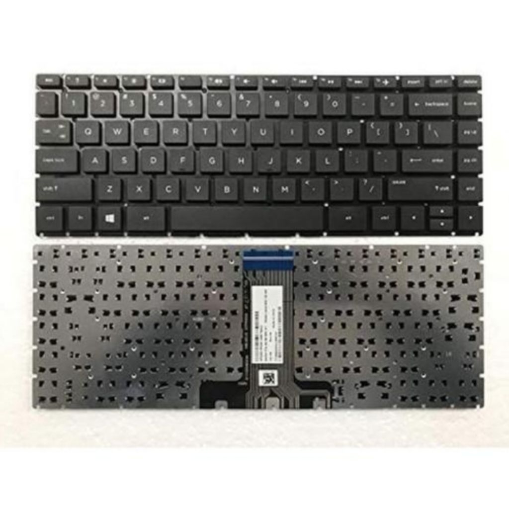 Keyboard HP 240 G6, 245 G6, 246 G6, 14Bw Hitam