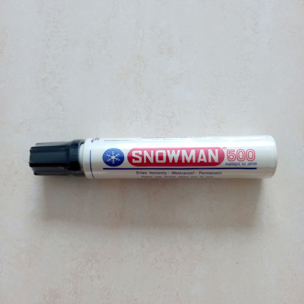 

[ 1 PIECE MURAH ] Spidol Besar Permanen Snowman Marker Jumbo J 500