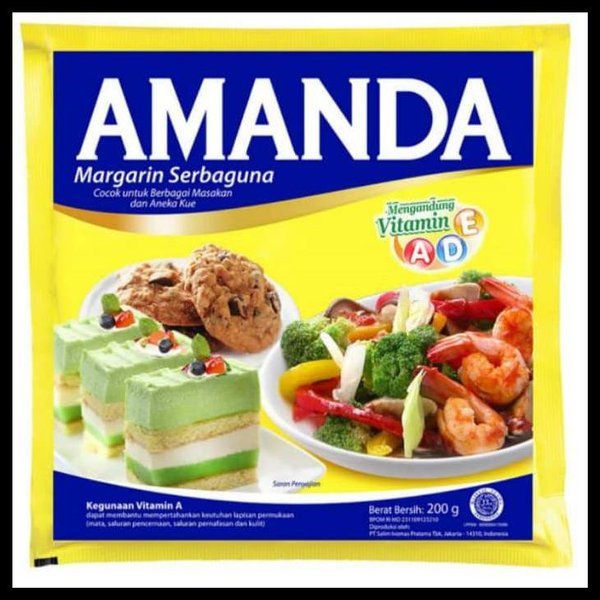 

Amanda Margarine 200 gr