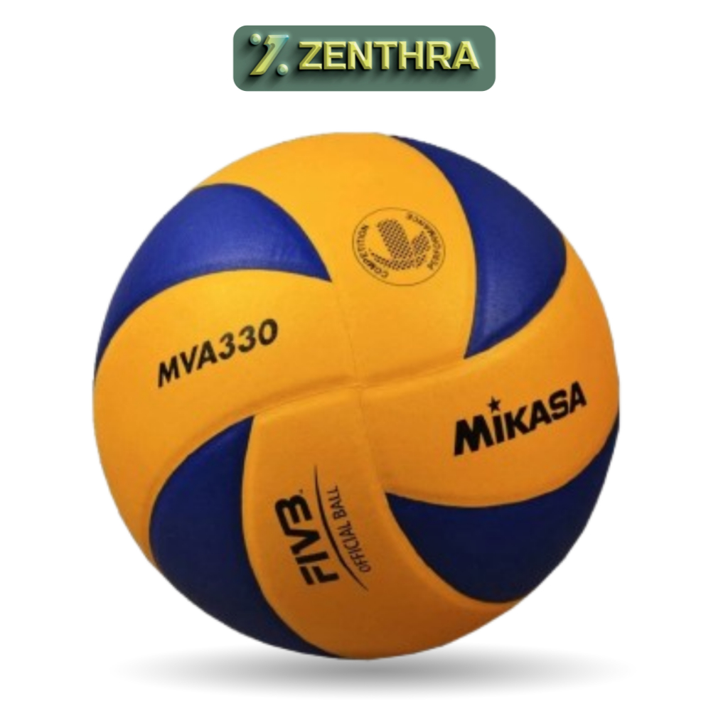 ZENTHRA| Bola Voli Volleyball Mikasa MVA 330 Size 4 Premium Bola Tangan
